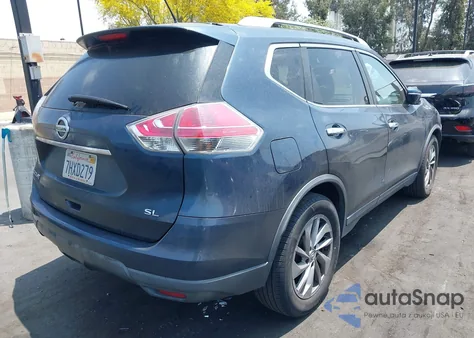 2015 Nissan Rogue Sl z USA, uszkodzony, nr VIN 5N1AT2MT0FC766924